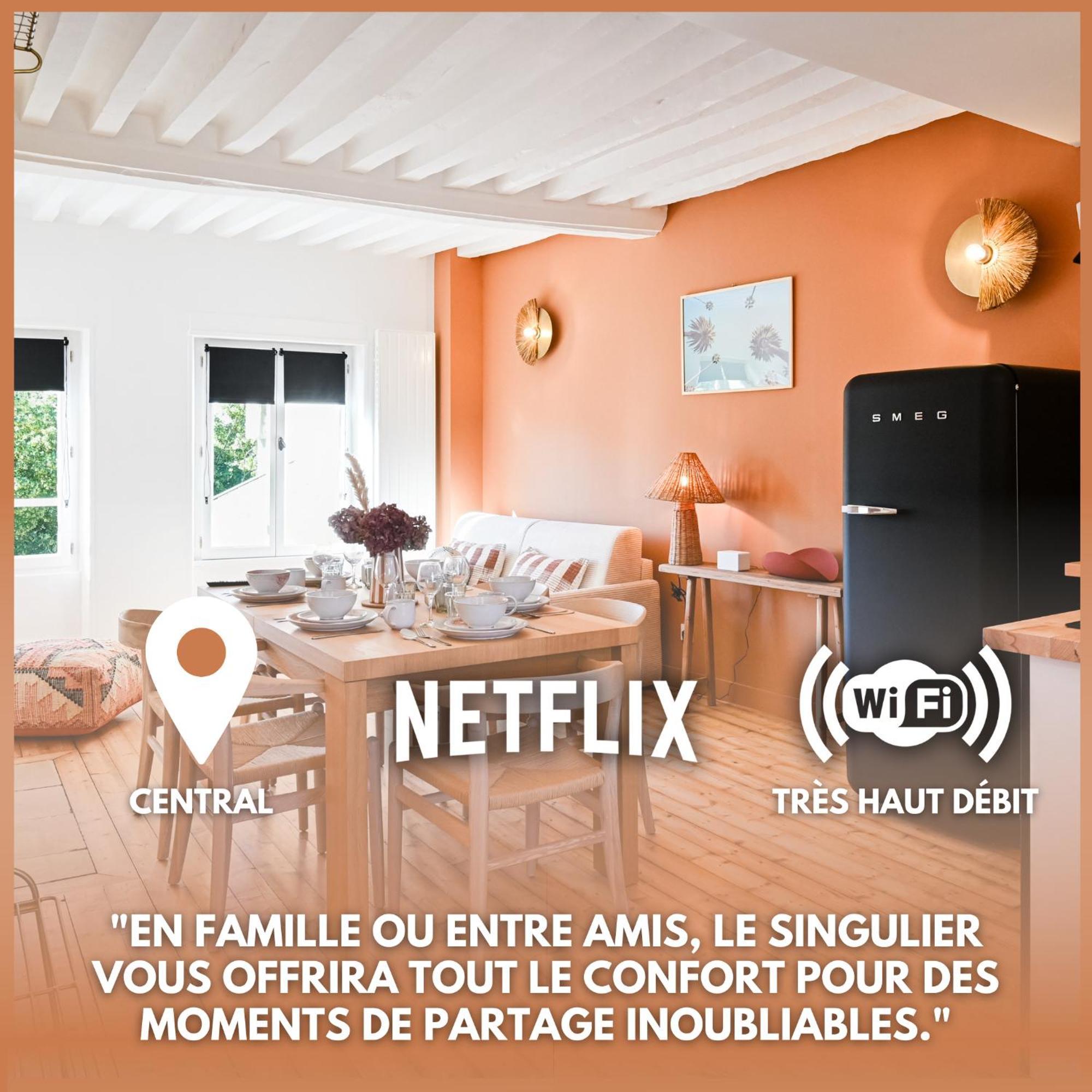 Villa Robs - Appartements Tout Confort, Tv Connectee, Haut Debit, Localisation Ideale - Courts Sejours & Affaires 凯恩 外观 照片